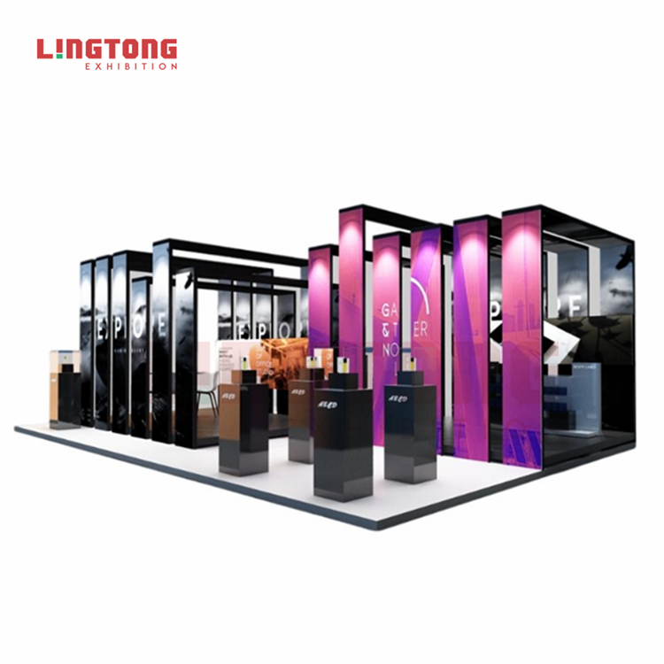 (15) Other Display Trade Show Equipment 20x20 Modular Tool Free Tension Fabric Reusable Trade Show Booth Stand