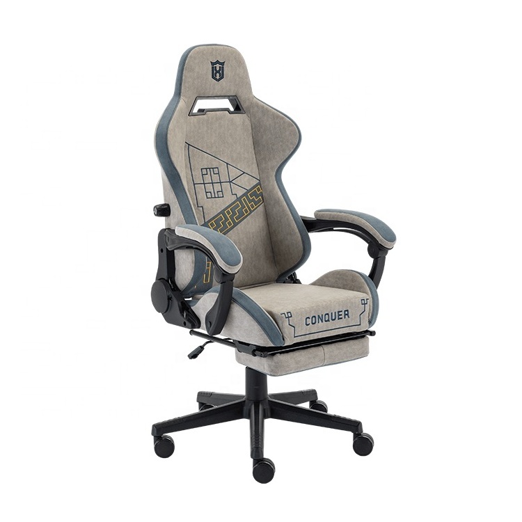 New Design Factory Direct Adjustable Backrest Game Computer Chair With Footrest Gaming Chair Custom