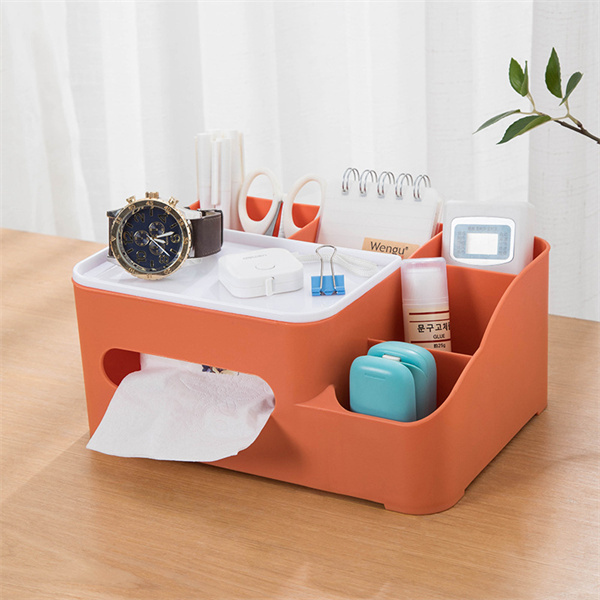 Cheap Square Facial Tissue Box Plastic Cosmetic Tissue Dispenser Plastic Tissue Box