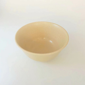 Printing Hot Sale Eco-Friendly Outdoor Picnic Lightweight Wheat Straw Salad Soup Bowl