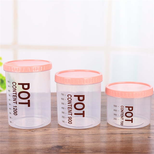 High Quality Factory Sale Plastic Kitchen Food Storage Containers Set Retain Fresheness BPA Free Refrigerator Storage