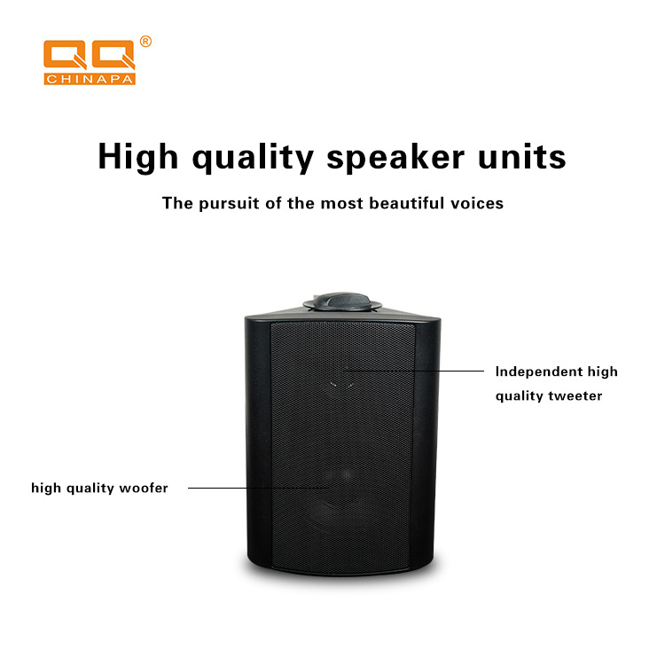 QQCHINAPA Home Theater System Hot sell Wall Mount Speakers With Excellent Sound For School,Hotel