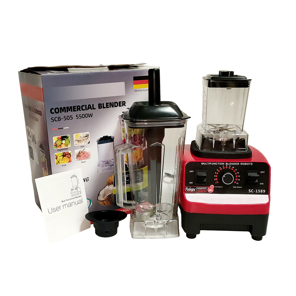 OEM Customized Wholesale Home Appliances 2L Heavy Duty Multifunction Fruit Juicer Smoothie Vegetable Food Blender