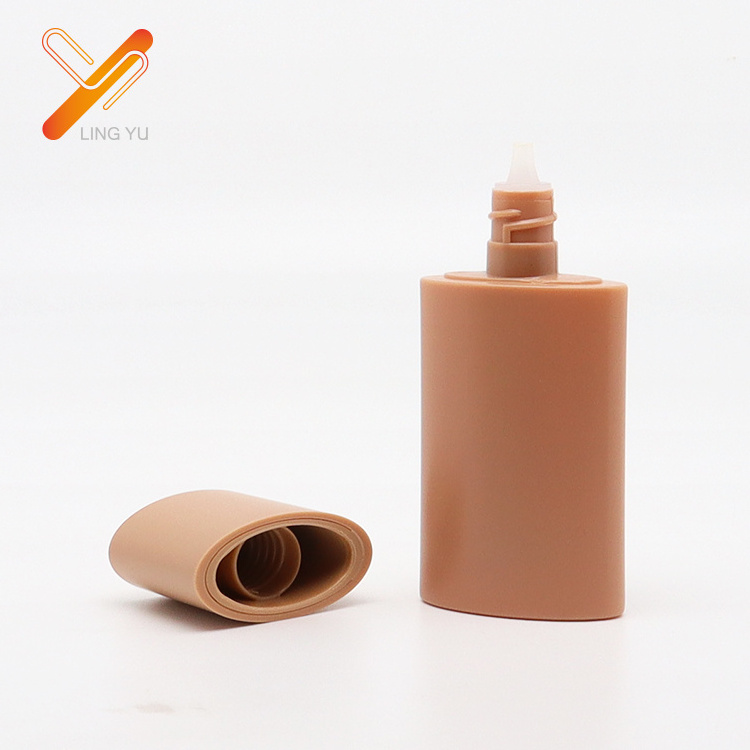 30ml Mini Size Hand Cream Sunscreen Packaging Bottle Rectangle Squeeze Sunscreen Cream Bottle