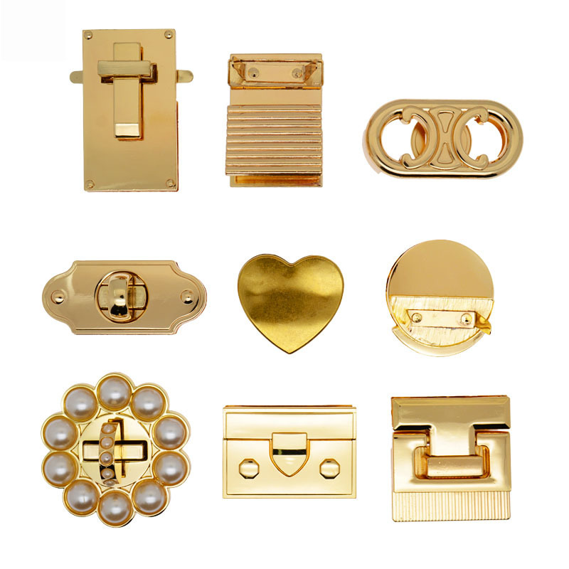 Factory 2024 new product metal bag metal lock bag purse twist lock metal clasp lock for handbag