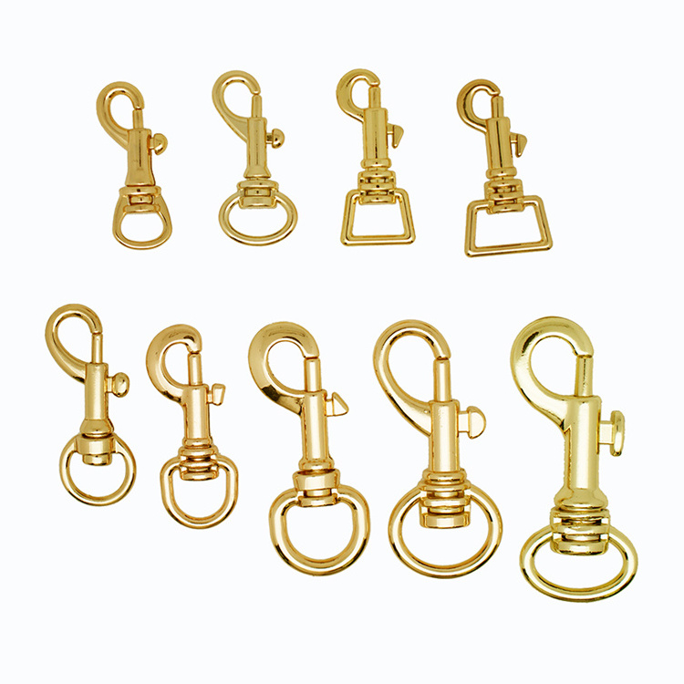 Wholesale Hot selling zinc alloy Ready to ship Metal snap hook for handbag hardware accessories hand bag hook