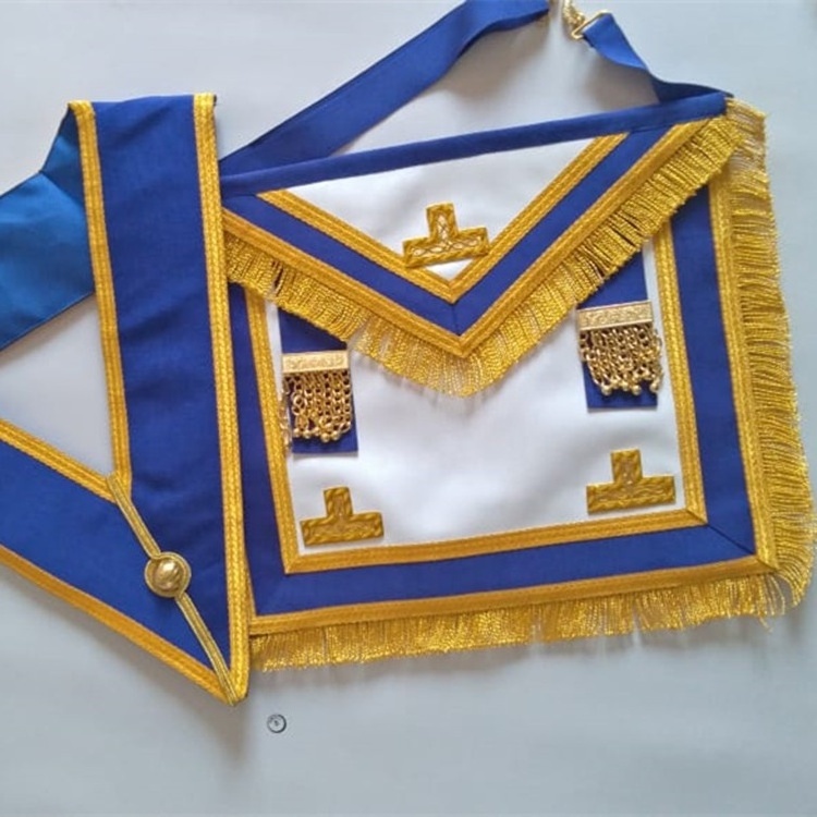 Wholesale high quality collectible masonic regalia apron