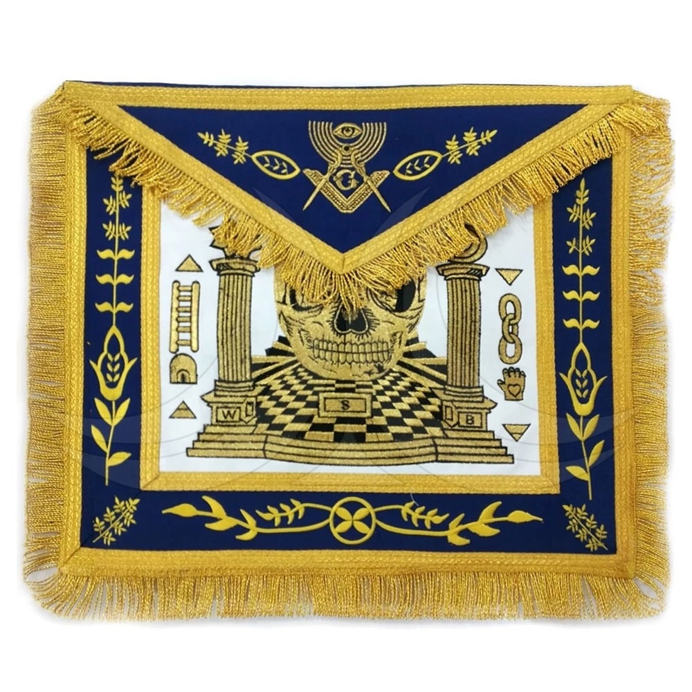 Wholesale high quality collectible masonic regalia apron