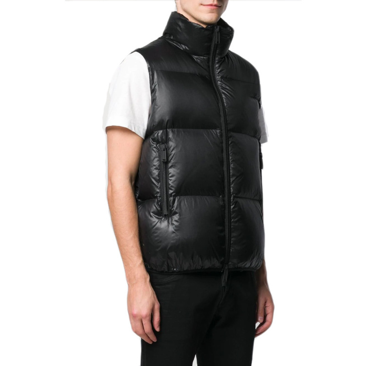 Custom Men Latest Fashion Sleeveless Winter Mens Padded Utility Puffer Vest