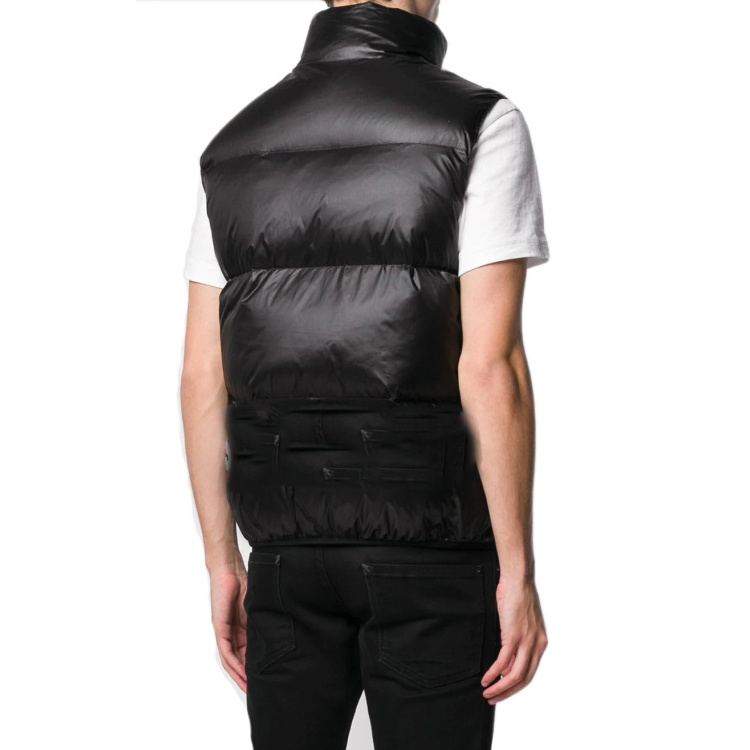 Custom Men Latest Fashion Sleeveless Winter Mens Padded Utility Puffer Vest