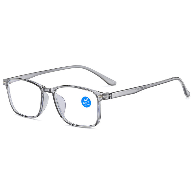 Fashion Cheap Eyewear Retro Plastic Anti Blue Light Optical Eyeglasses Frame Square Reading Glasses