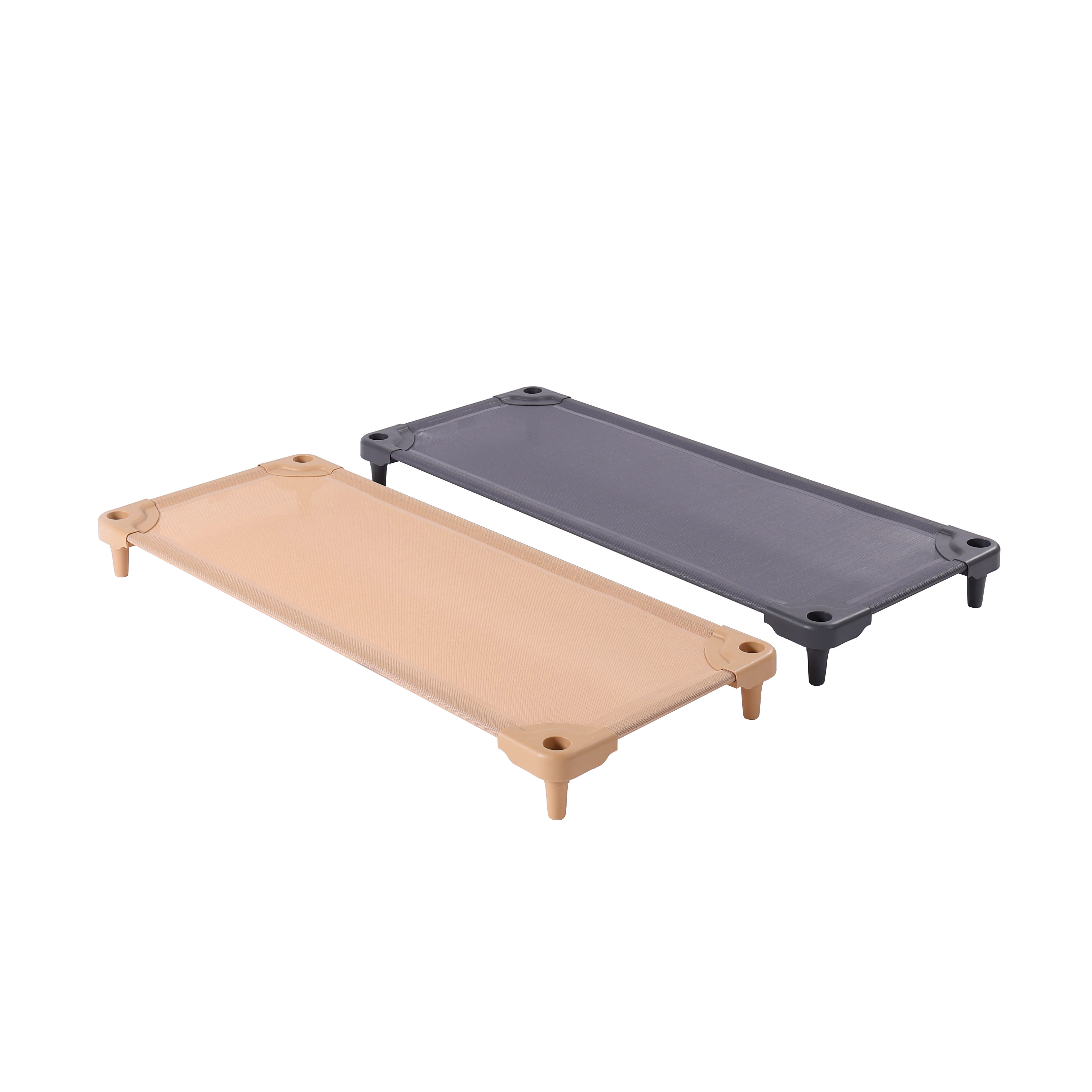 New design Easy to carry High quality breathable toddler stackable kiddie cots