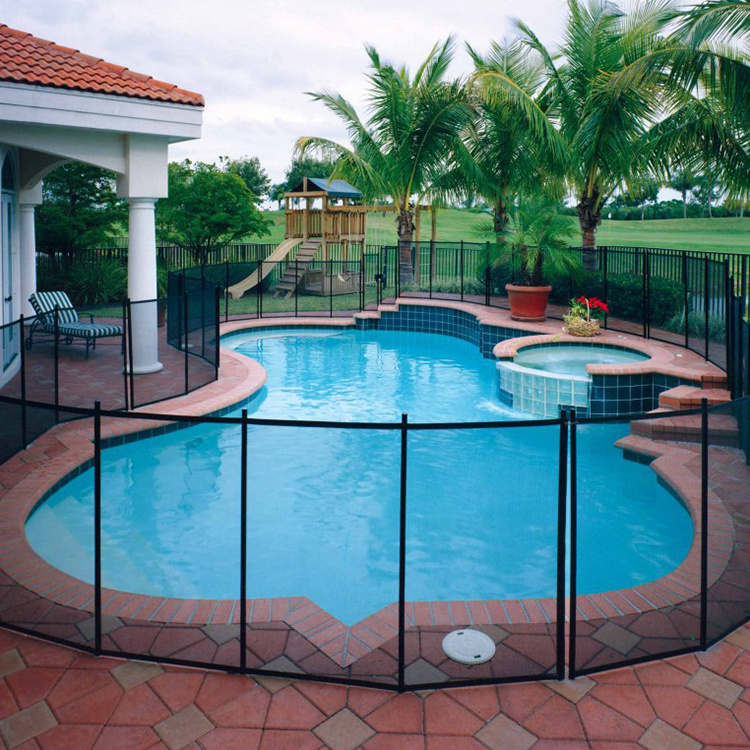 China Manufacturer Temporary Safety metal swimming pool fence