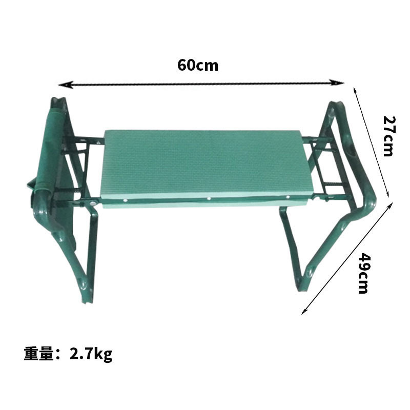 Folding Seat Foldable Garden Kneeling Pad Chair Bench Seat Stool Garden Kneeler With Handles For Gardening/