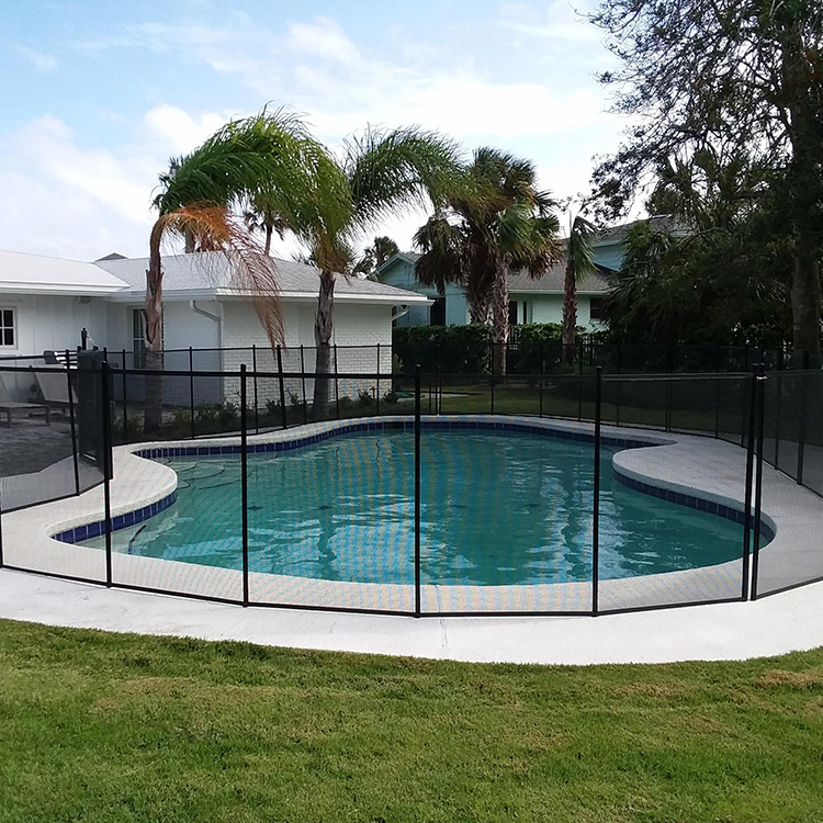 Wholesale Modern House Privacy Black Stainless Steel Swimming Pool Fence