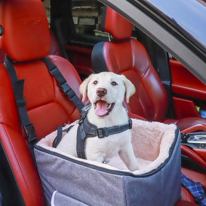 Dog Car Seat for Dog Center Console Seat for puppy travel pet carrier