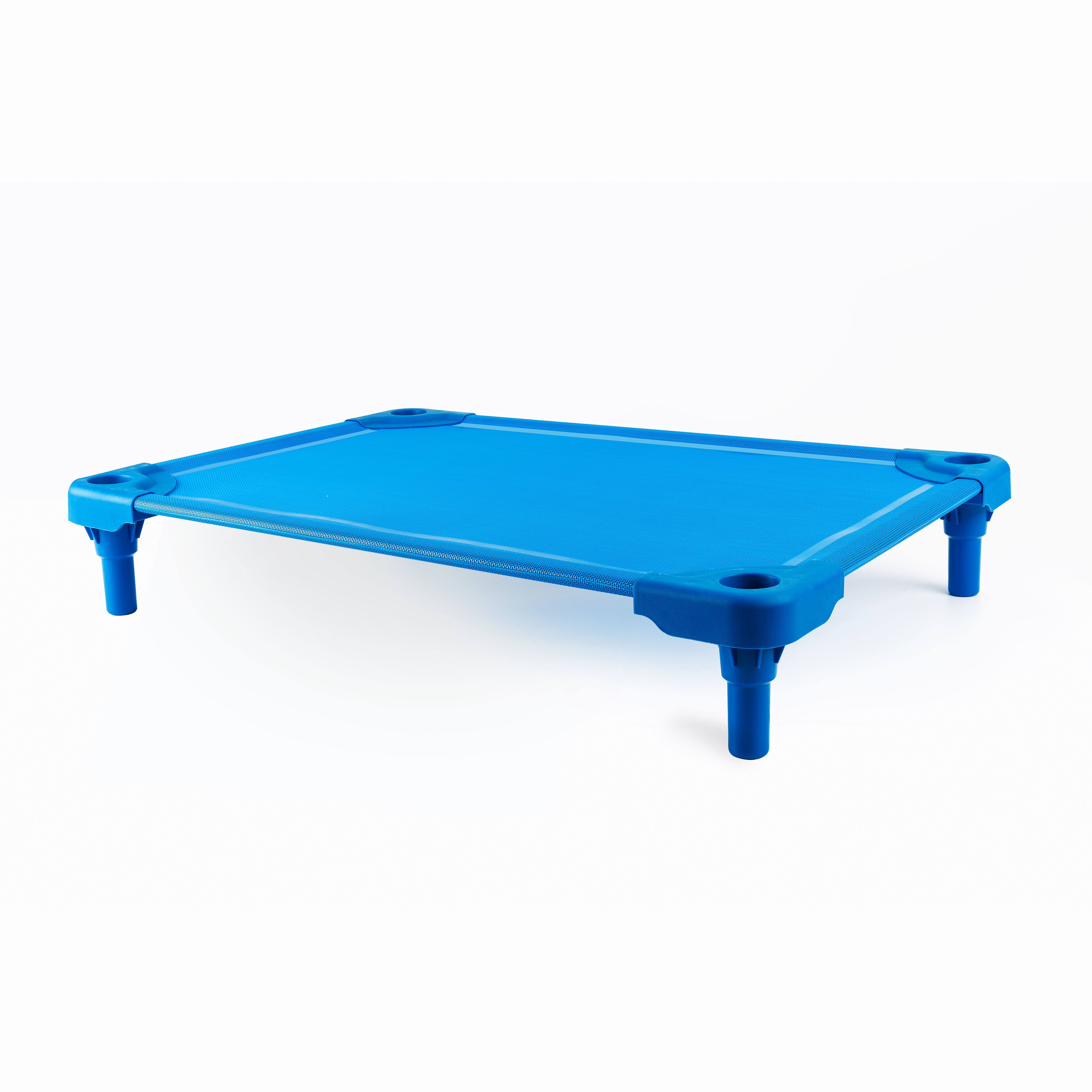 Manufacturer Foldable Steel Frame Elevated Small Travel Chew Proof elevated dog bed with canopy