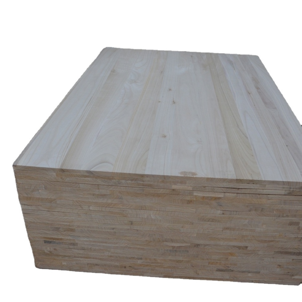 1220*2440mm Natrual Wood Color Paulownia Wood Timber Wood Price