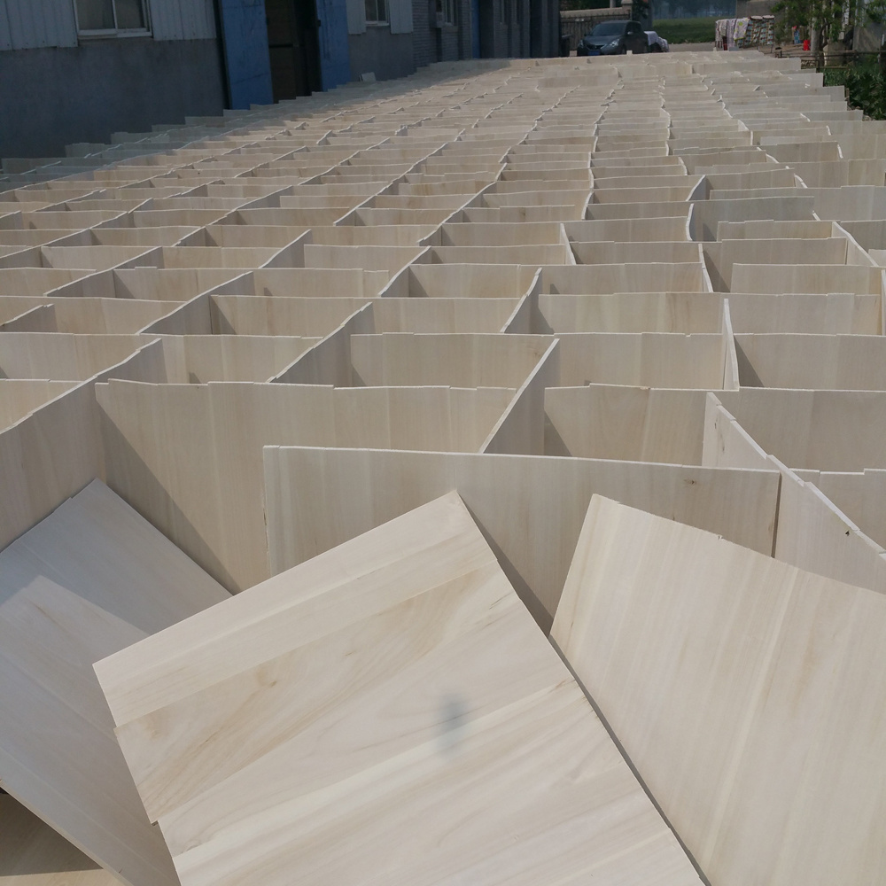 1220*2440mm Natrual Wood Color Paulownia Wood Timber Wood Price