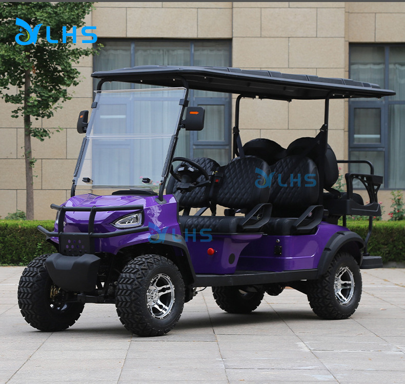 Wholesale utility vehicle golf cart customized 4 6 8 seater karts car golf buggy off road club golf car on sale