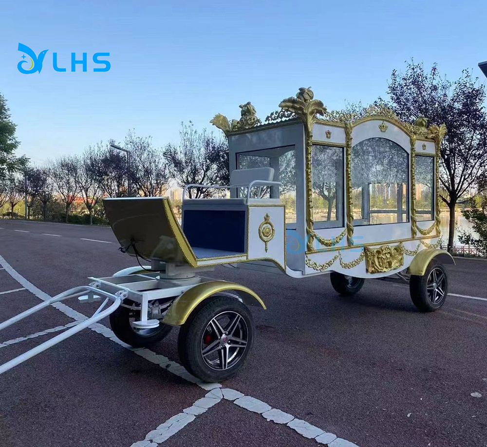 New energy hearse electric vehicle funeral supplie funeral chariot hearse cart electric classic Funeral car for sale