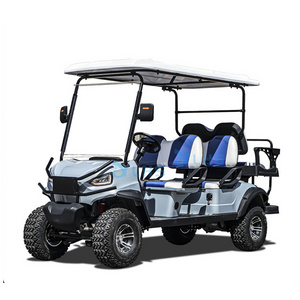 Custom 14 inch tire 3.5KW 60V electric off road golf car 4*4 buggy golf hunting cart 6 seater electric golf cart for sale