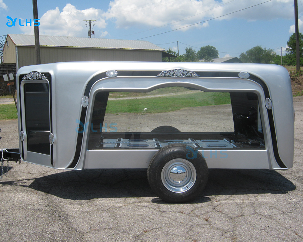 Victorian Roayl Hearse Carriage manufacturer Horse Drawn Grey Coffin Carriage Wagon Best Price Funeral Hearse for sale