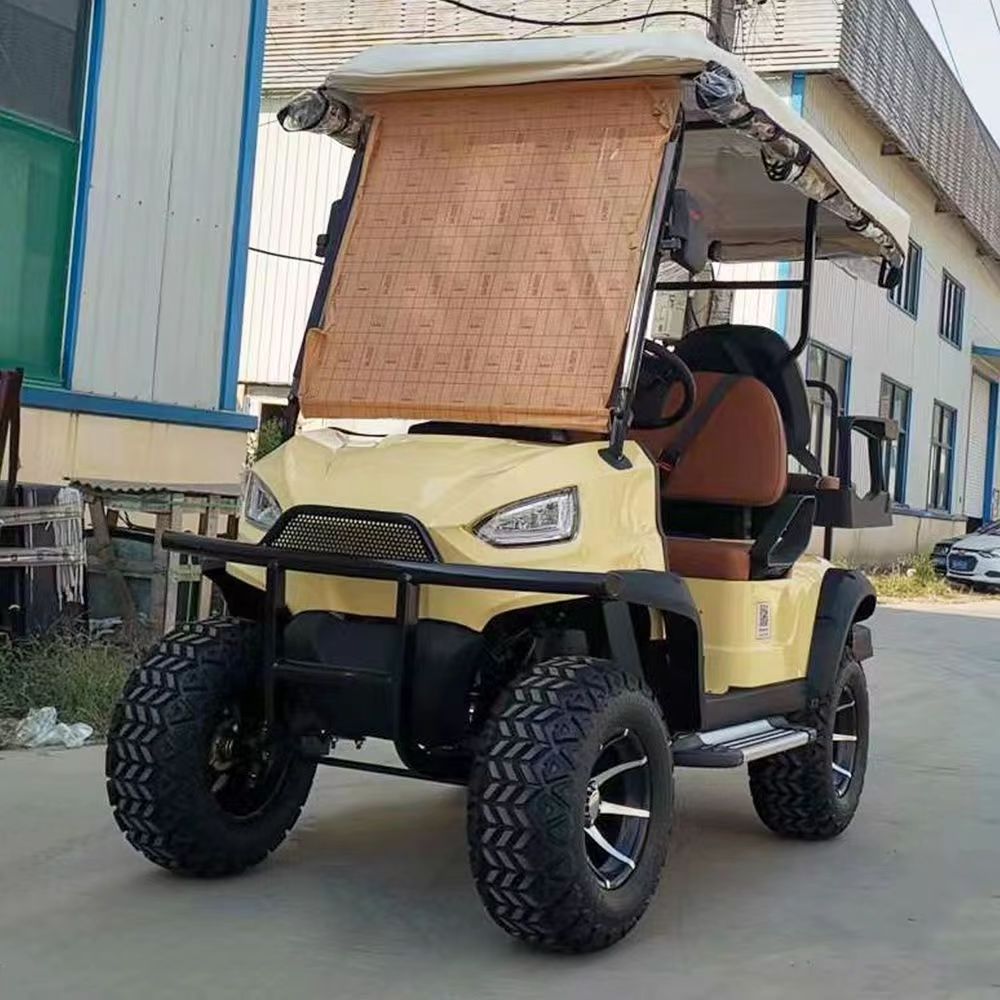 Discount price gasoline golf buggy car new style electric golf cart new energy club car for golf course