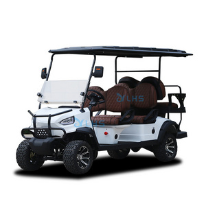 4 seater battery operated electric golf car lifted electric off road cart golf buggy golf cart scooter on sale