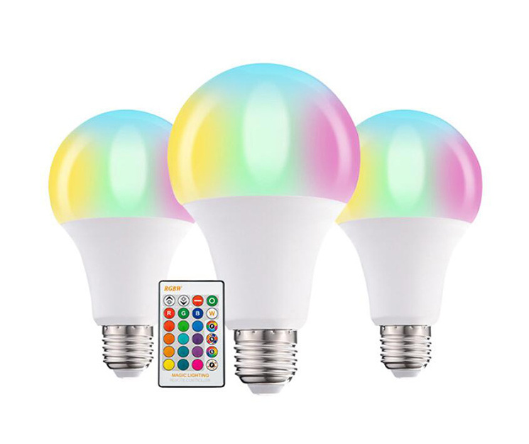 5w 7w 9w 10w 12w E27 Rgb Colorful Bulb Changing Voice Control Warm Lighting Energy Saving Led Smart Wifi Lights Bulb