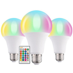 5w 7w 9w 10w 12w E27 Rgb Colorful Bulb Changing Voice Control Warm Lighting Energy Saving Led Smart Wifi Lights Bulb