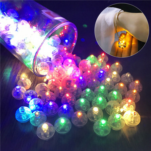 Small 100pcs Waterproof Tiny Round Led Light Flashing Led Balloon Light for Party Wedding