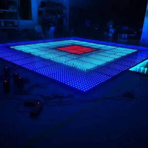 High Quality RGB Floor Tile LED Stage Luminous Dance Floor Panels For Party Bar