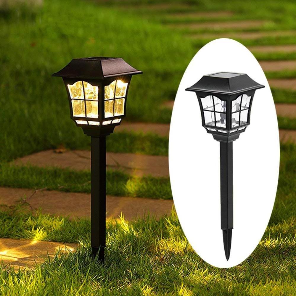 2023 Outdoor Solar Waterproof 6 Lumens Landscape Decoration Lights Pathway Lights for Lawn Patio Yard Pathway Walkway