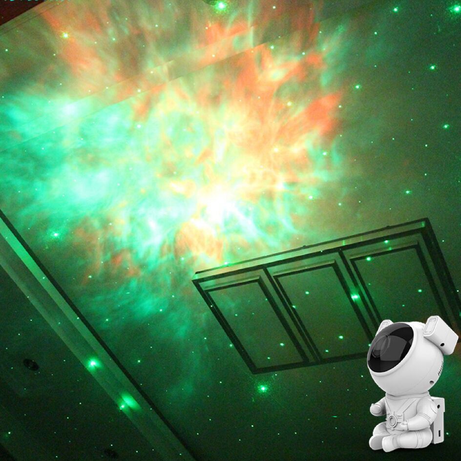 New Bedroom Ornaments Colorful Led Star Starry Night Light Space astronaut projector lamp