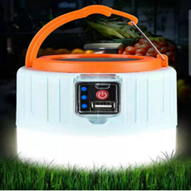 2023 New Battery Outdoor Powered Lamp USB Led  Emergency Portable Camping Solar Tent Lights