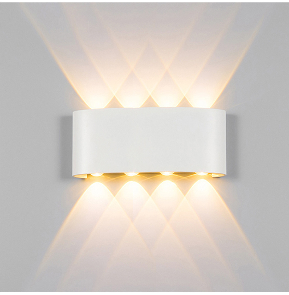 New Design 2w Interior Waterproof led wall lamp Installing Bedside Wall Sconces for living room