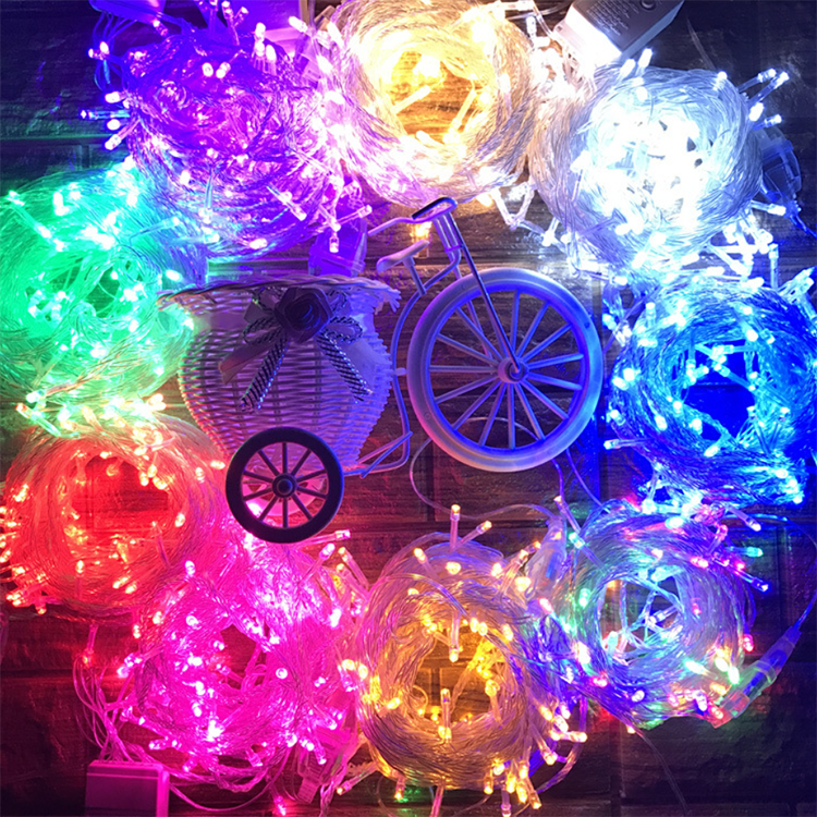 Christmas Outdoor 10M 100 LED  Fairy Light Twinkle star Decoration led Holiday garland string lights