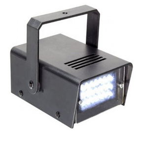 Hot Sale White Strobe Light Super Bright 24 LEDs Adjustable Speed Flash Stage Light