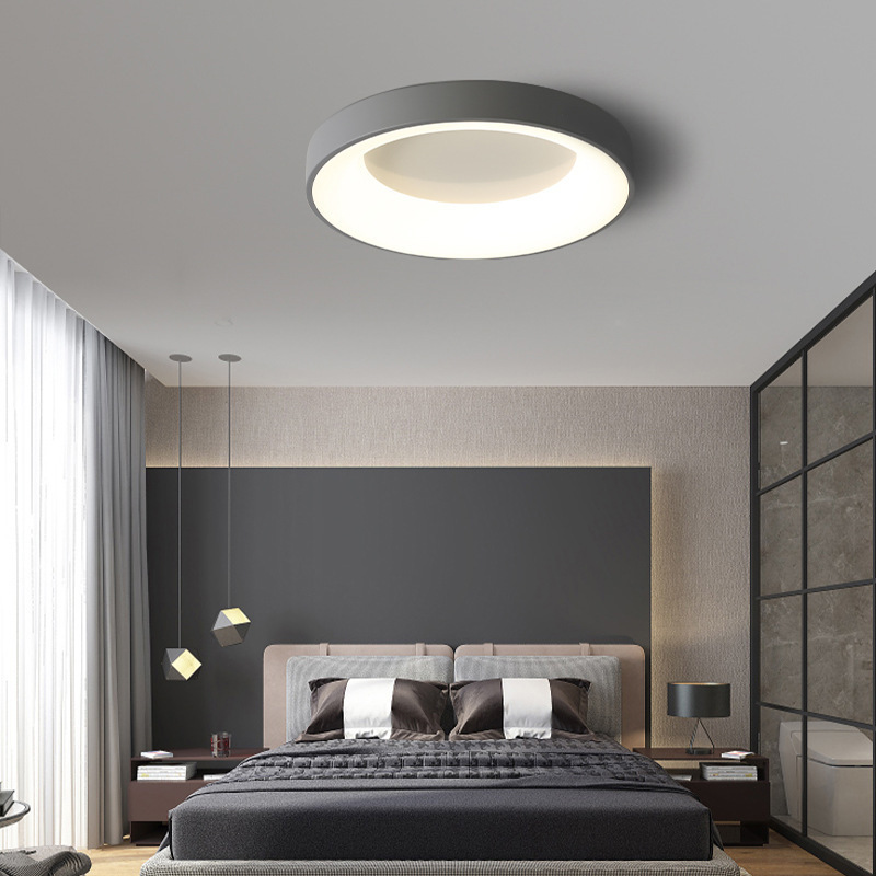 Factory Commercial Overhead Modern Lighting Bathroom Bedroom Simple Round Flush Mount Ceiling Lights