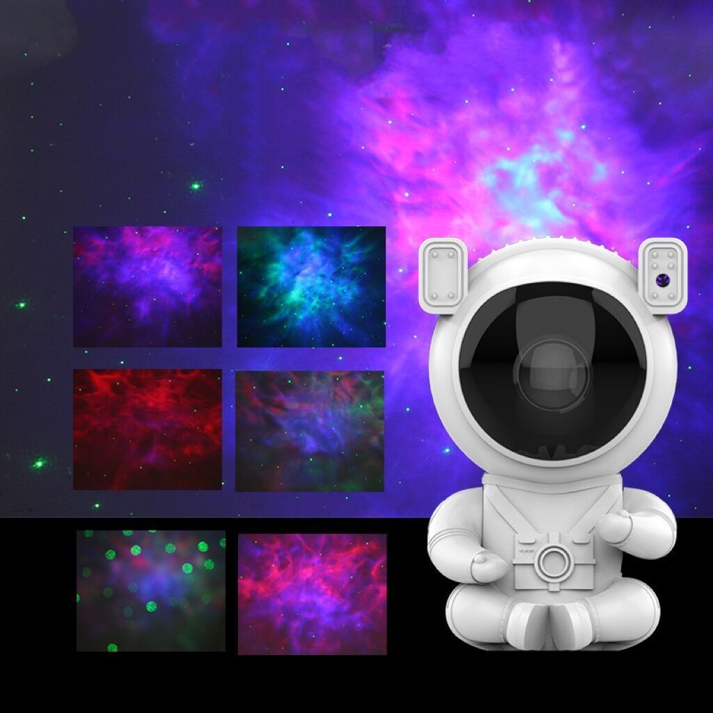 New Bedroom Ornaments Colorful Led Star Starry Night Light Space astronaut projector lamp