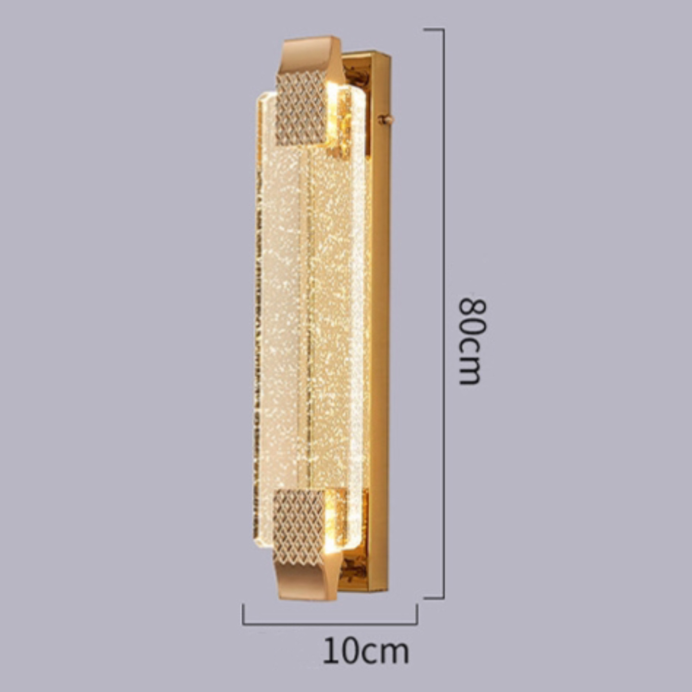 Nordic Modern Dimmable Gold Crystal Luxury Bubble Wall Lamps For Home Decoration