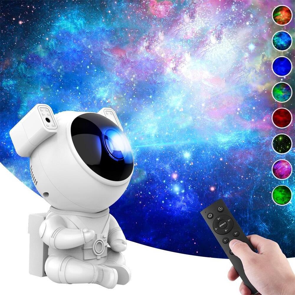 New Bedroom Ornaments Colorful Led Star Starry Night Light Space astronaut projector lamp