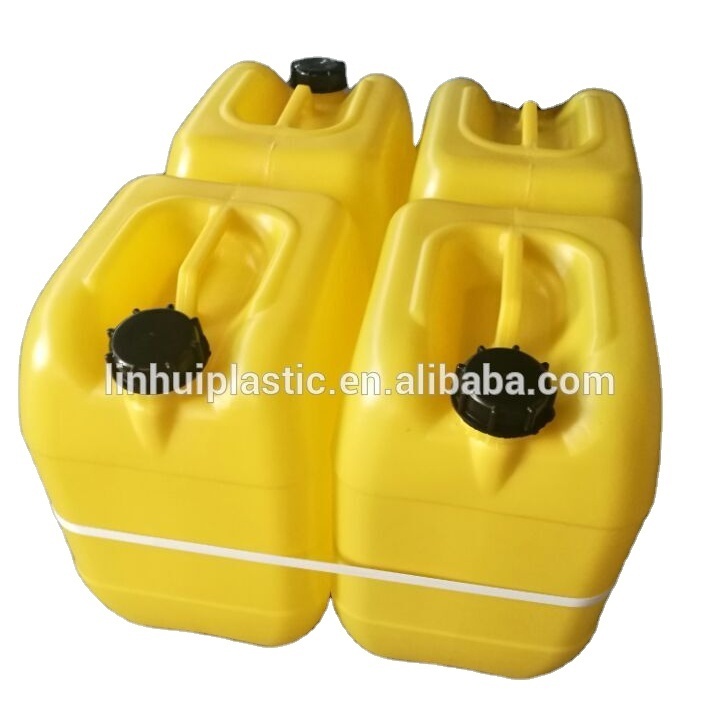 25liter yellow Plastic jerry can water bottle