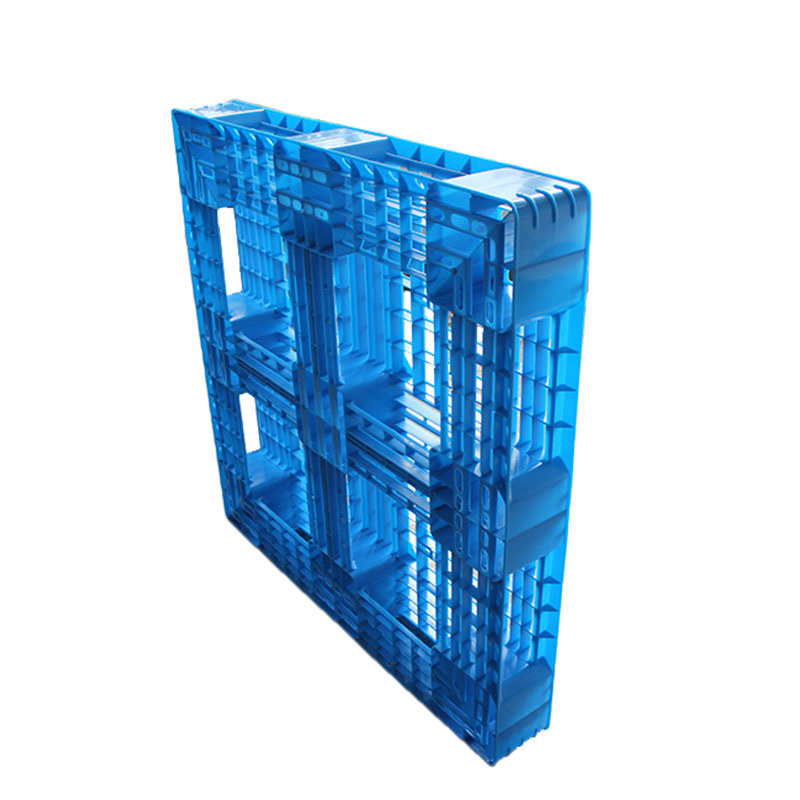 Linhui 110x110 Hdpe Manufacture Steel Reinforced Shelves plastic pallets prices supplier