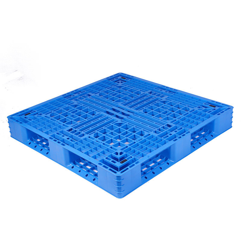 Linhui 110x110 Hdpe Manufacture Steel Reinforced Shelves plastic pallets prices supplier