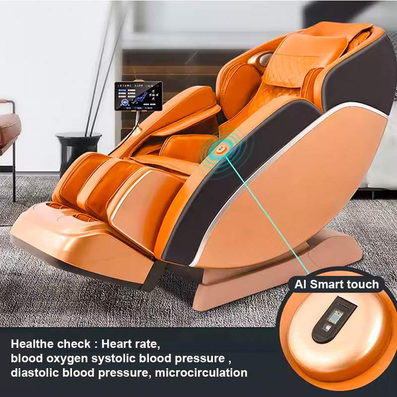 chair massage 4d 2024 Armrest shortcut button All-round Thai stretching heating massage chair zero gravity chair massage