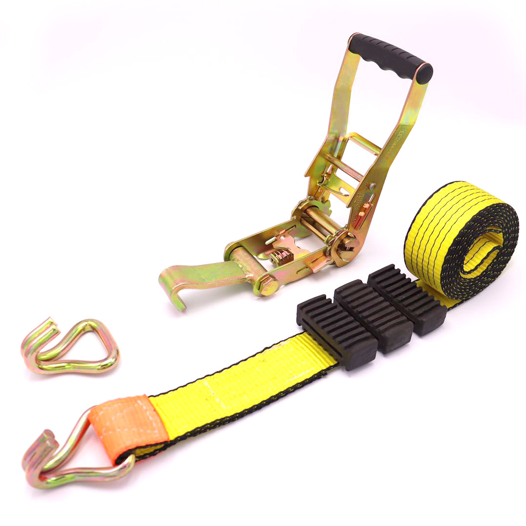 All Type Polyester Webbing Ratchet Lashing Tie Down Strap