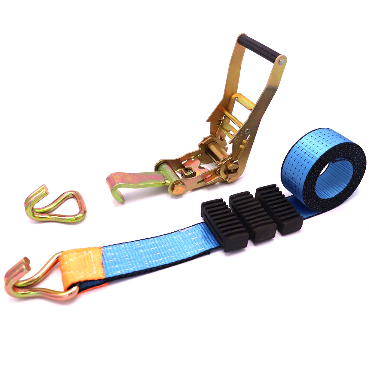 All Type Polyester Webbing Ratchet Lashing Tie Down Strap