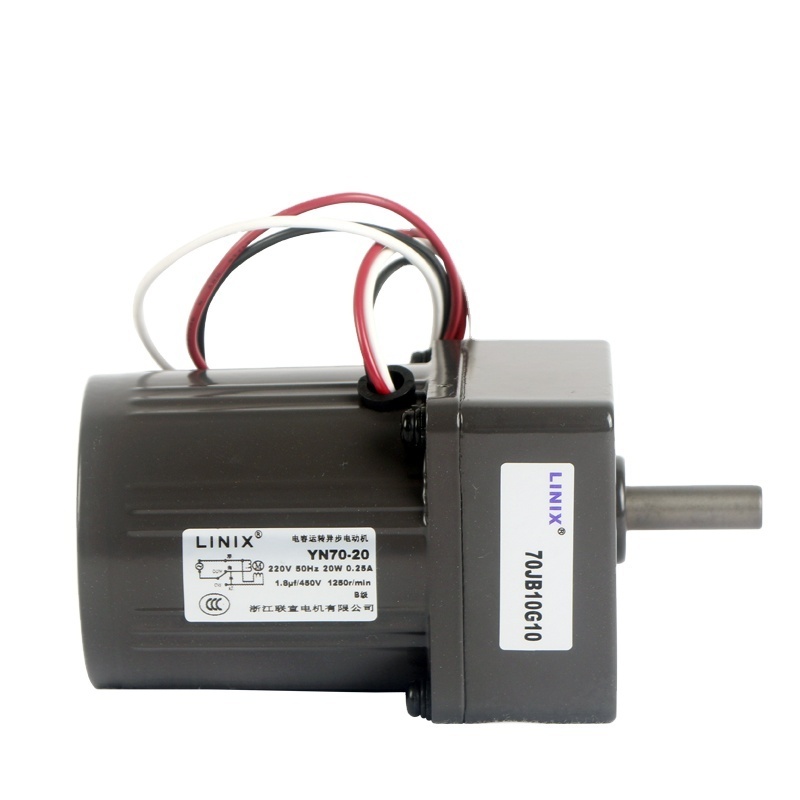 Hot Sale High Quality 115V Single Phase Totally Enclosed Low Rpm Electric Ac Motor Car Kit